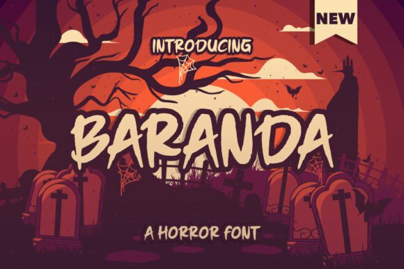 Baranda: A Premium Horror Font for Bold Brand Identity