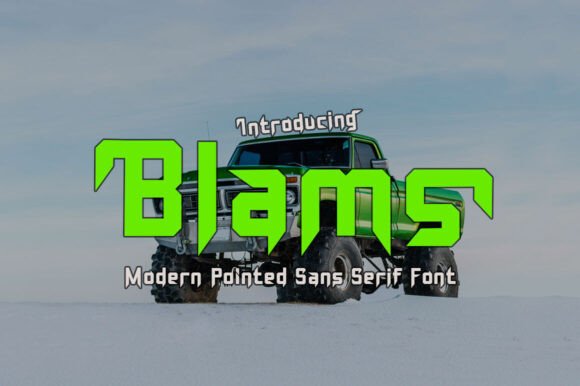 Blams: A Display Typeface That Anchors Editorial Mood