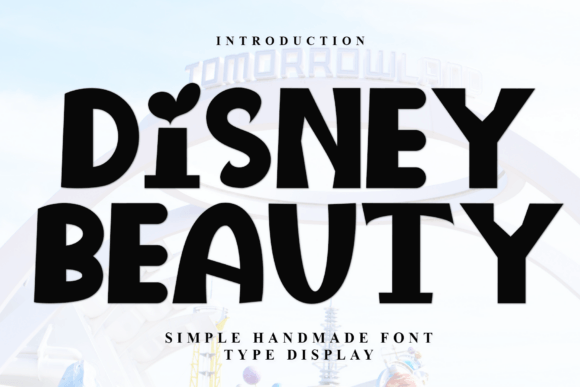 Disney Beauty: A Friendly Handwritten Font for Digital Branding
