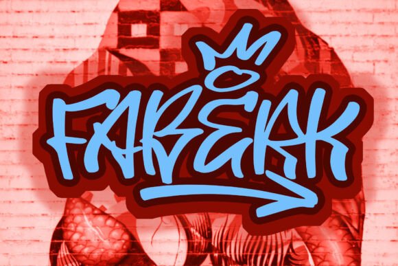 Faberk: A Bold Graffiti Font for Urban Brand Identity