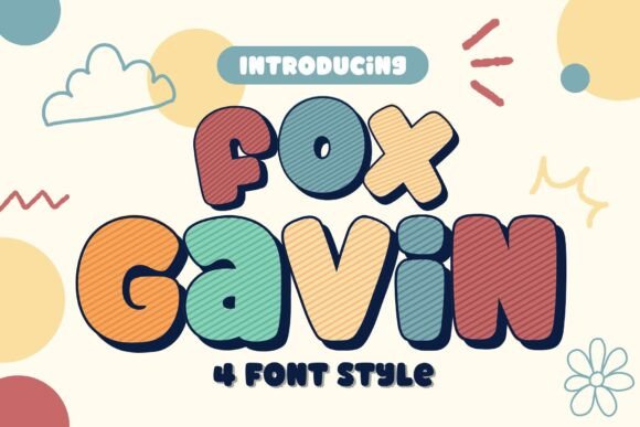 Fox Gavin: A Playful Display Font That Stands Out in Fast-Scrolling Feeds
