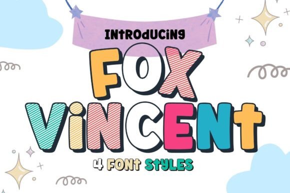 Fox Vincent Display Font for Handmade Creators