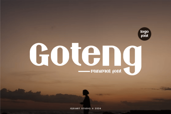 Goteng: A Bold Display Font That Commands Attention
