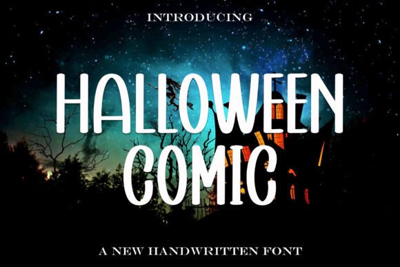 Halloween Comic: A Joyful Display Typeface for Festive Design