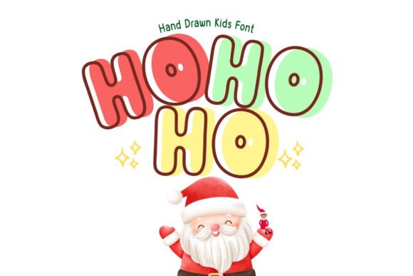 Hohoho: A Festive Display Font That Feels Like a Warm Holiday Hug