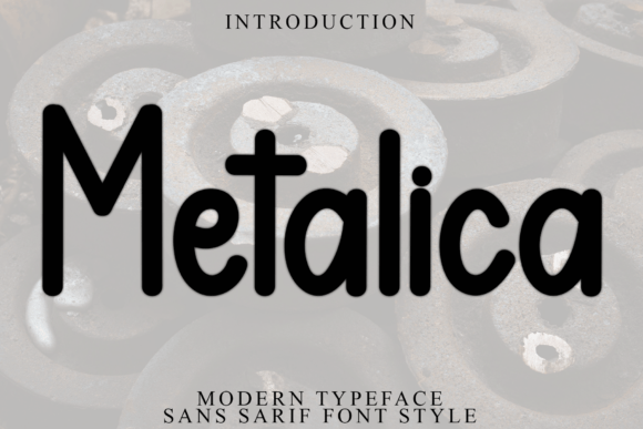 Metalica: A Display Font That Commands Attention
