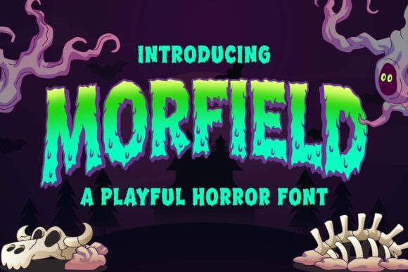 Morfield: A Playful Horror Display Font for Scroll-Stopping Branding