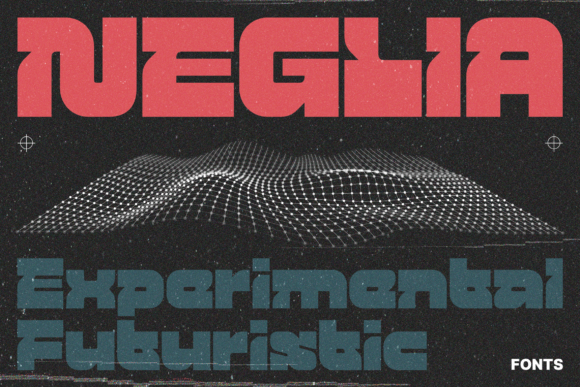 Neglia: A Futuristic Display Font That Commands Attention Online