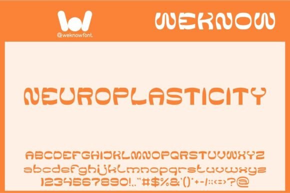 Neuroplasticity: A Display Font That Feels Like a Creative Spark