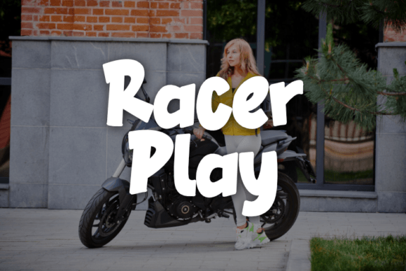 Racer Play: A Display Font That Moves Campaigns Forward