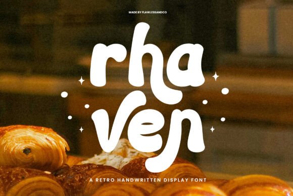 Rhaven: A Playful Display Font for Digital Branding