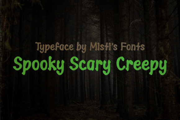 Spooky Scary Creepy: A Realistic Display Font Review for Designers