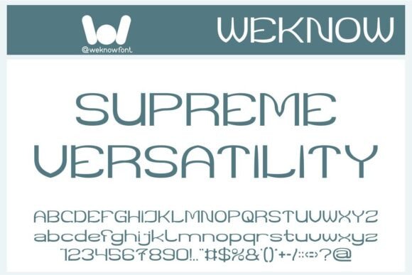Supreme Versatility: A Display Font That Builds Trust Across Your Brand
