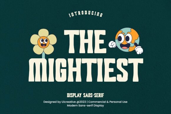 The Mightiest: A Display Font That Anchors Editorial Calm