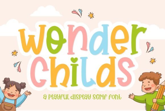 Wonder Childs: A Playful Serif Font for Handmade Joy