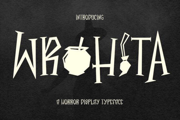 Wrohita: A Spooky Display Font That Adds Instant Atmosphere to Your Brand